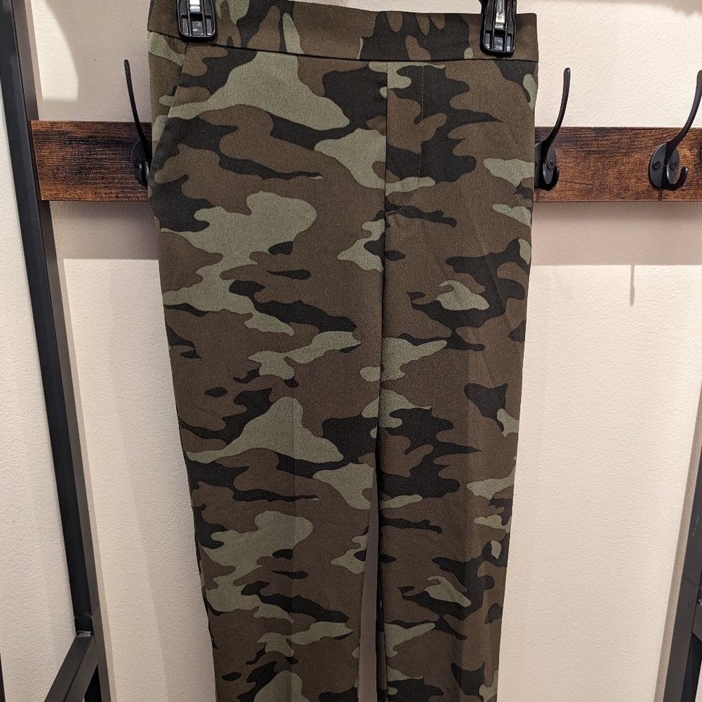 Camo dress pants